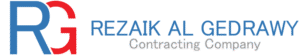 Rezaik Al Gedrawy General Contracting Logo